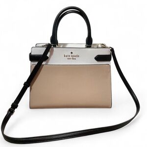 • SOLD • NWOT Kate Spade Staci Colorblock Saffiano Leather Crossbody Satchel